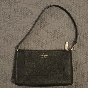 Kate Spade Black Leather Shoulder Bag